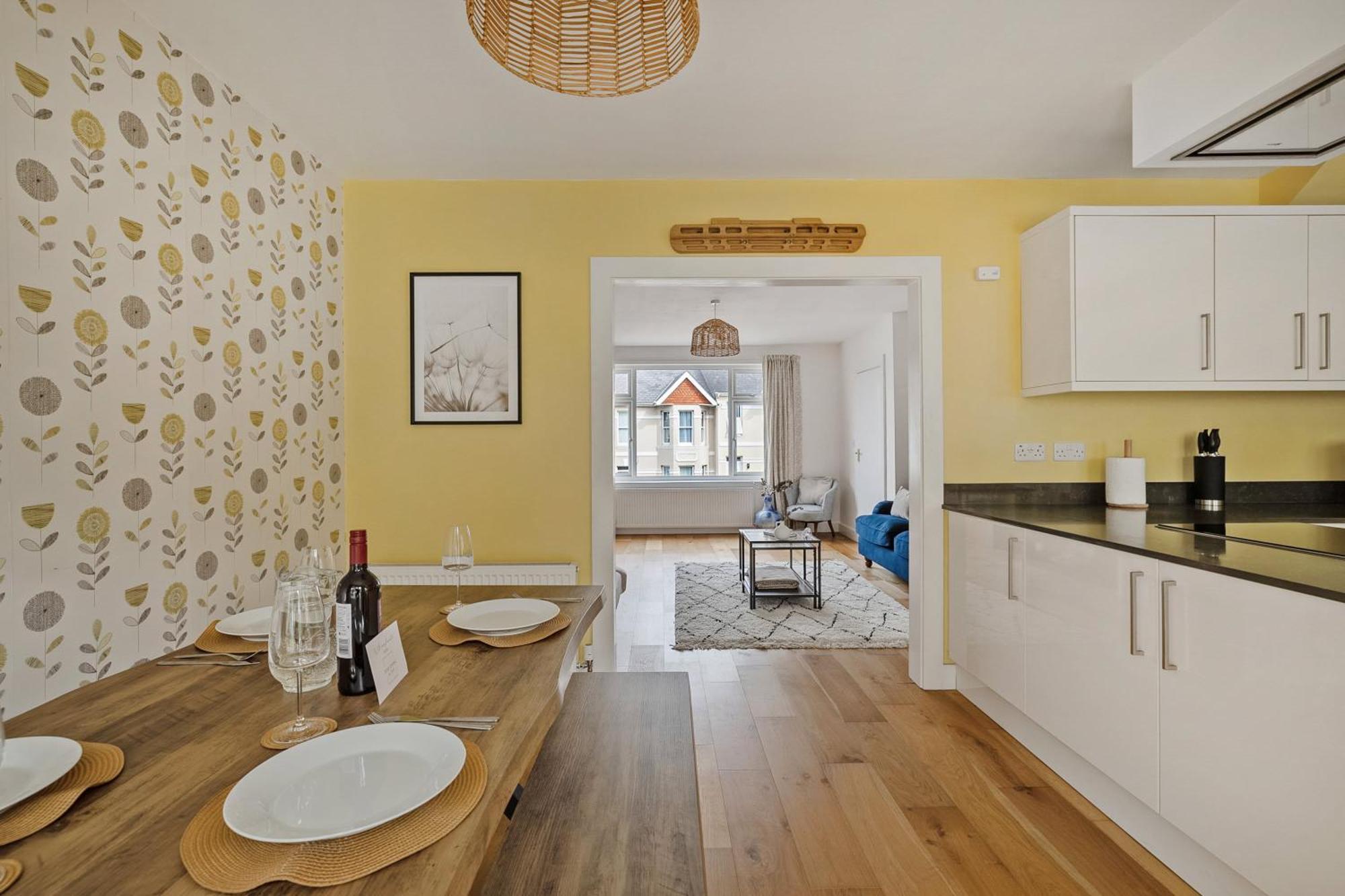 Modern Homely 3 Bed In Central Plymouth W Parking Dış mekan fotoğraf