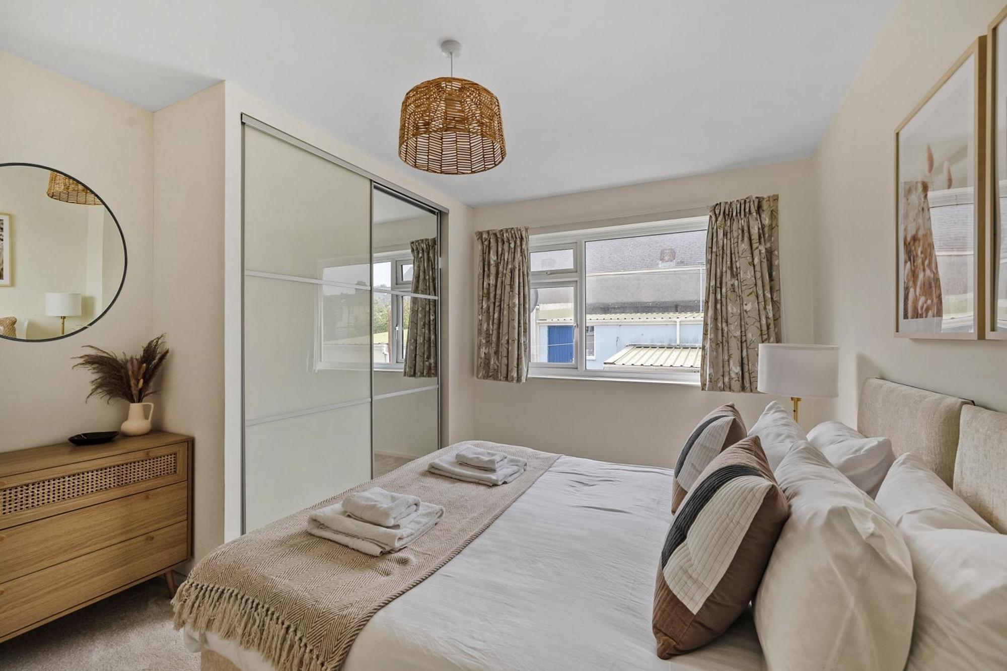 Modern Homely 3 Bed In Central Plymouth W Parking Dış mekan fotoğraf